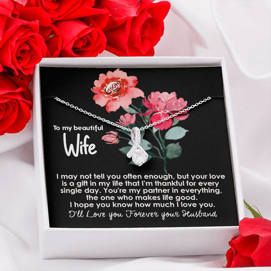 Happy Birthday Wife, Anniversary Necklace, Heart Designs, Wife Necklace