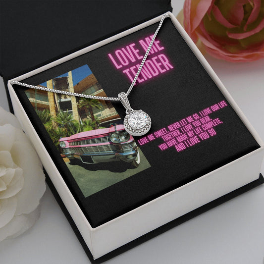 Elvis Presley Necklace Charm, Love Me Tender, Elvis Inspiration, Elvis Fans, Pink Cadillac Gift