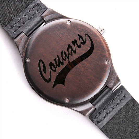 Washington State Cougars Men's Watch Gift, Dad's Day, Cougars Fans, Pullman Washington, Gifts for Him, Father's Day Gifts, Graduate