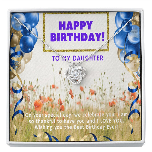 Daughter Necklace Gift for Birthday, Best Daughter, Gifts for Teenage Girls