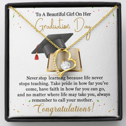 Grad Gift Necklace Set, To Graduate, Graduation Gifts, Gift for Her, Graduation Ceremony, Class of 2024